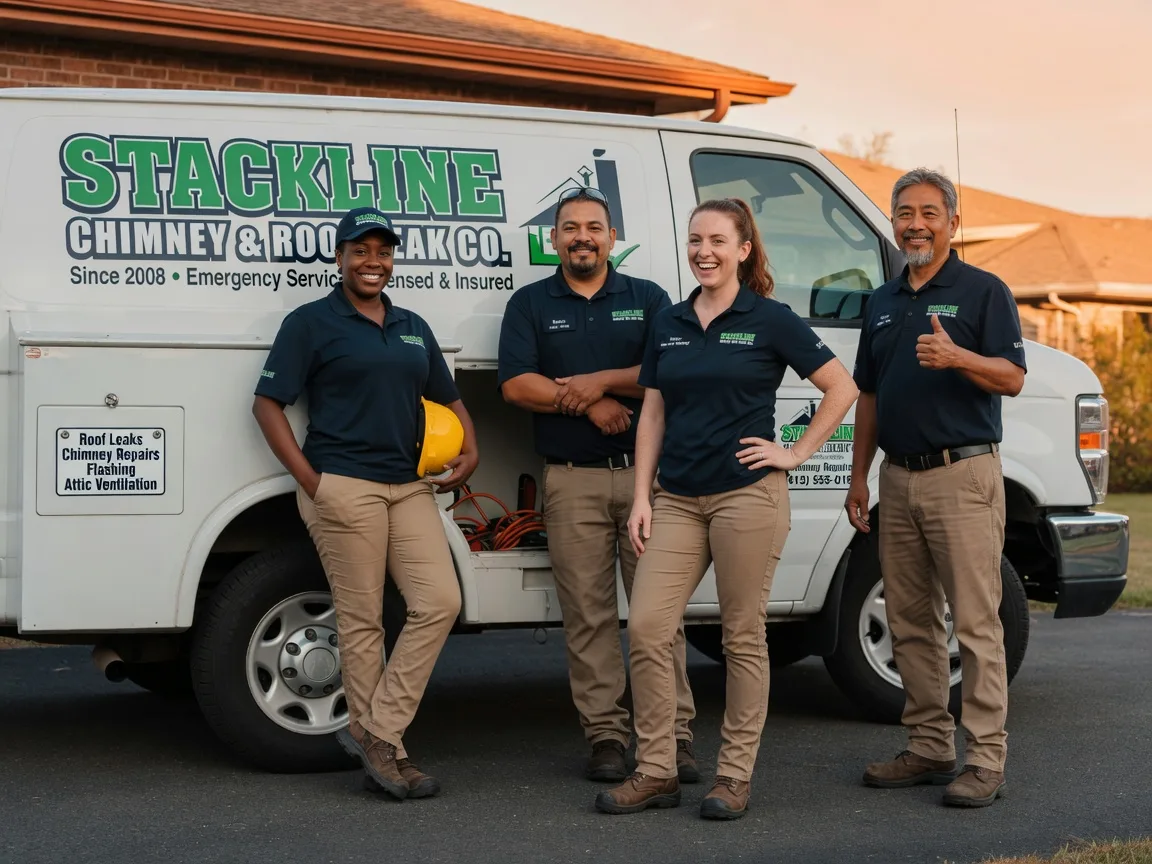 Chimney flashing repair company in North Monmouth, ME